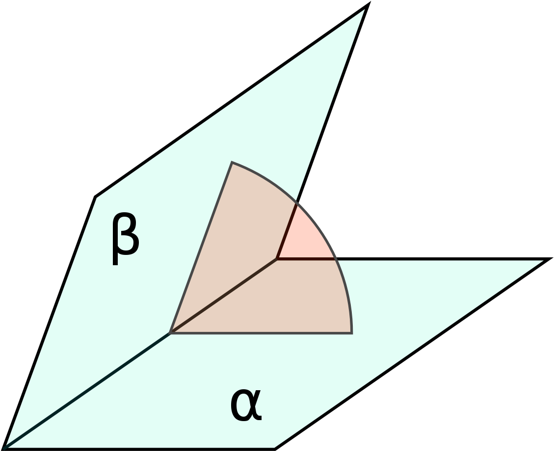 File - Dihedral Angle - Svg (1232x1024), Png Download