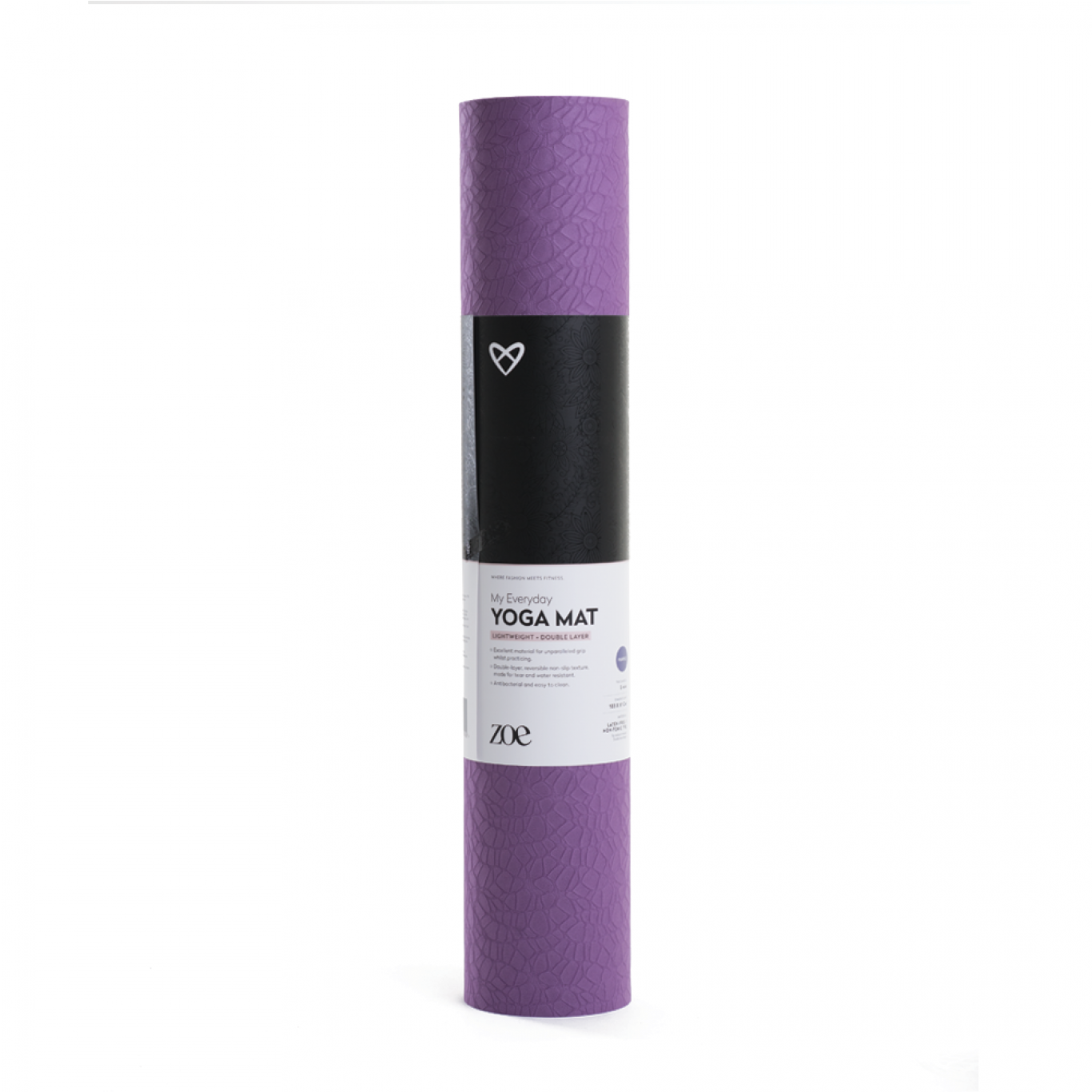 My Everyday Eco Tpe Yoga Mat Purple (1365x2048), Png Download