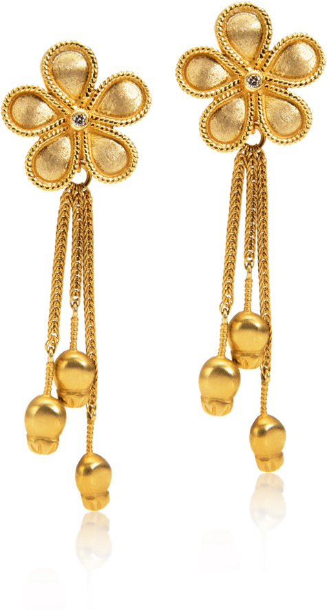 Daisy Earrings (1000x1000), Png Download