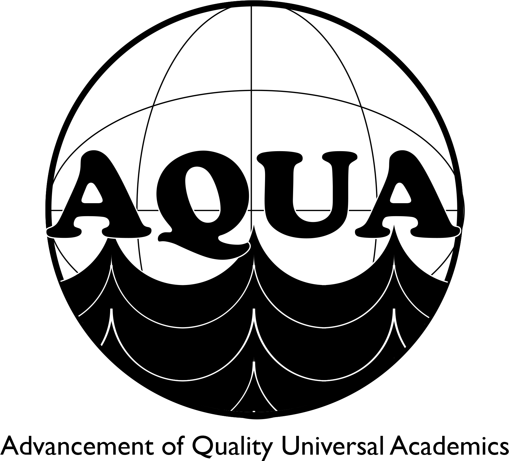 Aqua B&w Seal (2083x2083), Png Download
