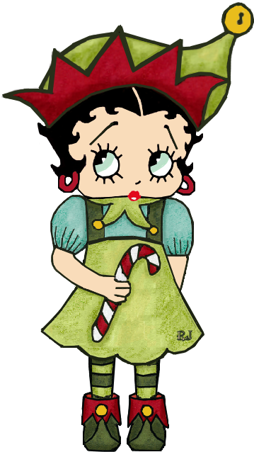 Xmas Elf (546x672), Png Download