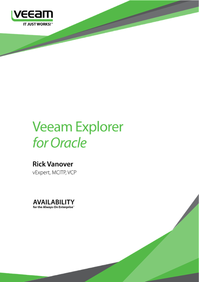 Veeam Explorer For Oracle (636x900), Png Download