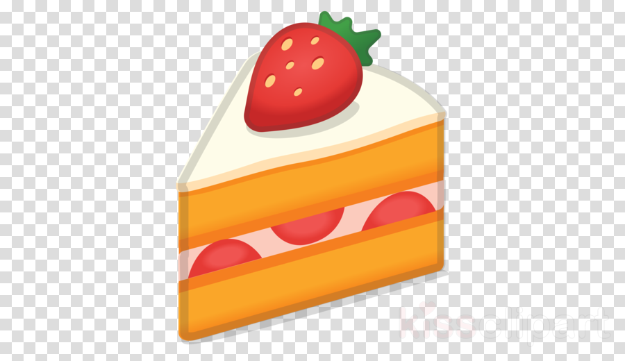 Emoji Fatia De Bolo Clipart Emoji Cake Noto Fonts (900x520), Png Download