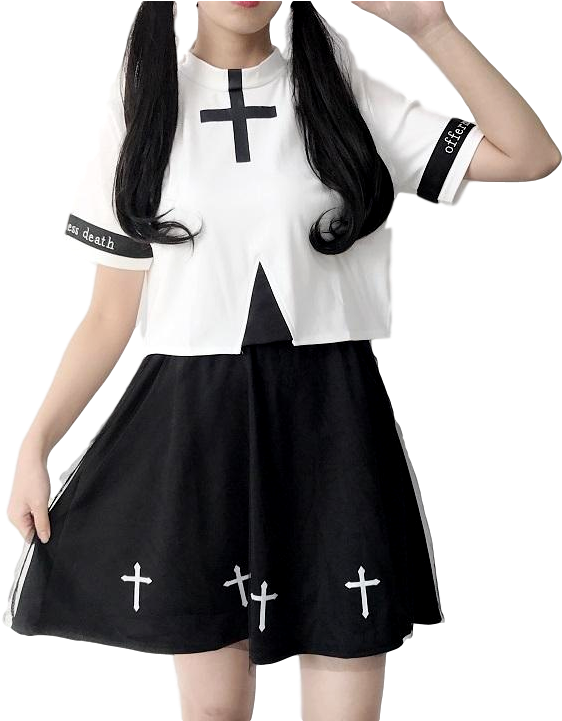 Sweet Little School Girl Skirt (720x720), Png Download