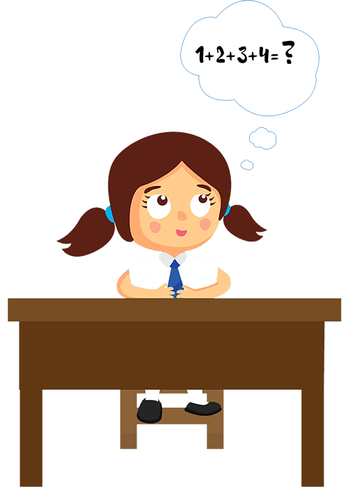 Think And Learn Physics At School Pupil Girl (500x700), Png Download