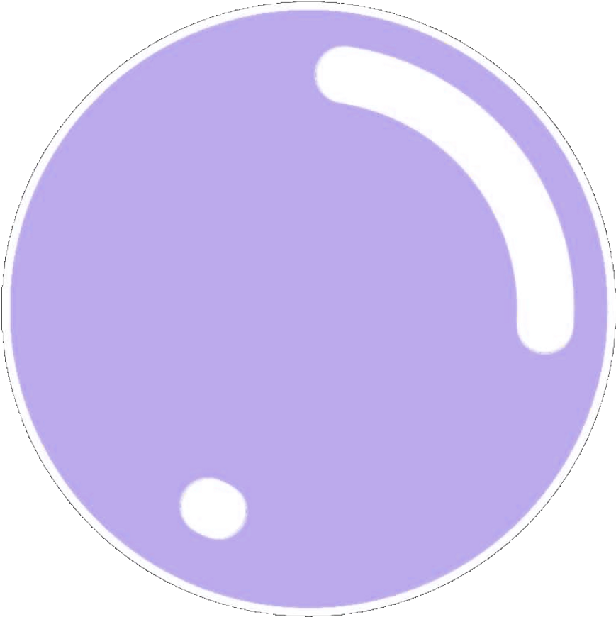 Freetoedit Overlay Bubble Overlays Purple Circle (1024x1024), Png Download