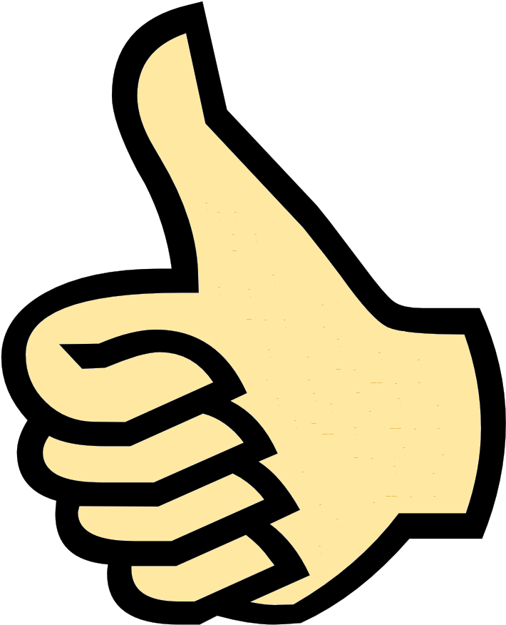 Symbol Thumbs Upcolor (765x990), Png Download