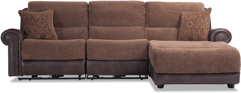 Dallas 3 Piece Left Arm Facing Sectional (850x534), Png Download