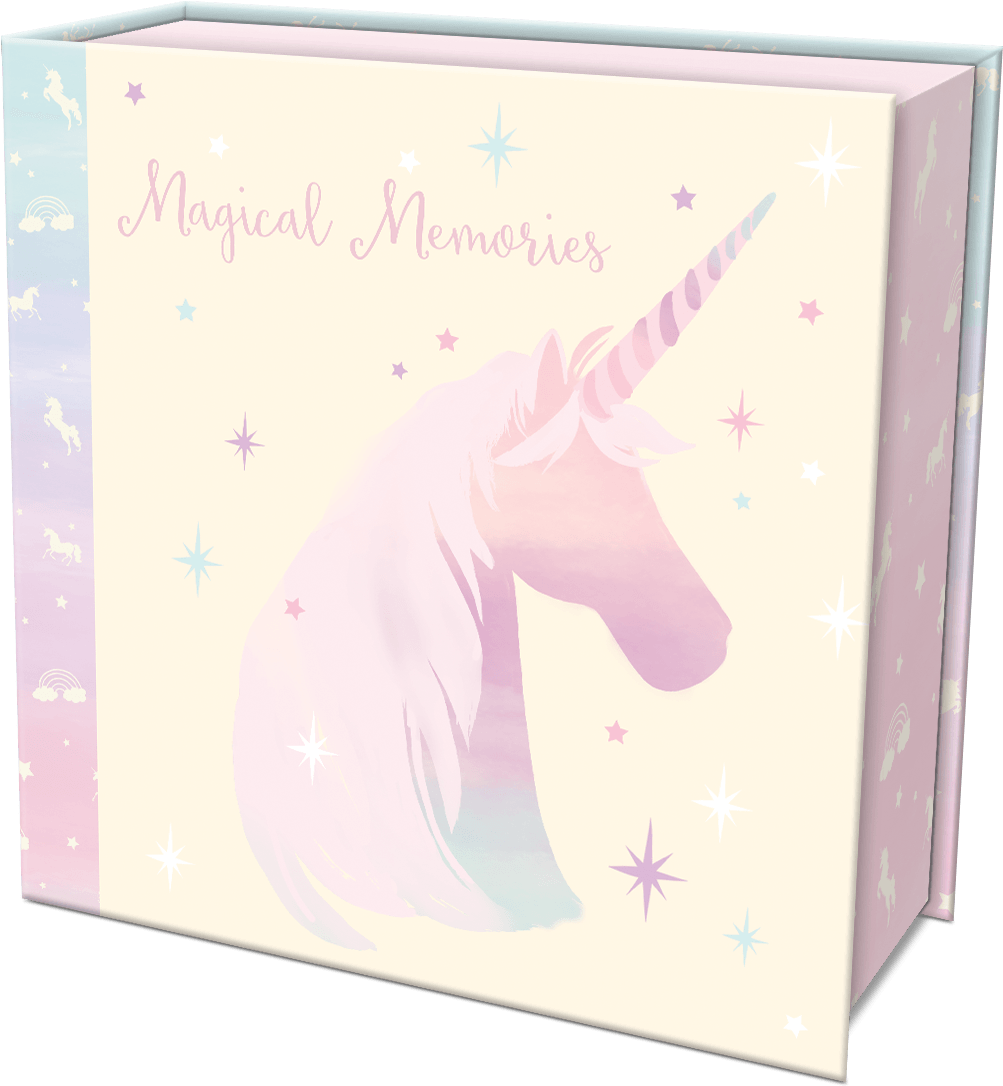 Download Magical Unicorn Baby's First Keepsake Box Full Size PNG