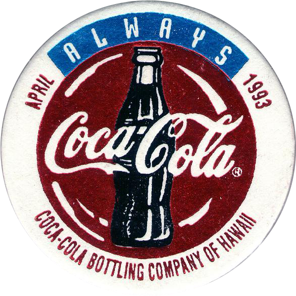 Coca Cola Bottling Company Of Hawaii Always Coca Cola (600x600), Png Download