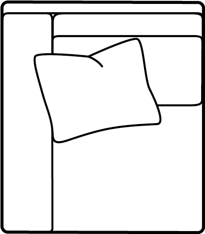 57 Left Arm Chair (1460x800), Png Download