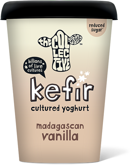 Vanilla Kefir Yoghurt 450g (611x680), Png Download