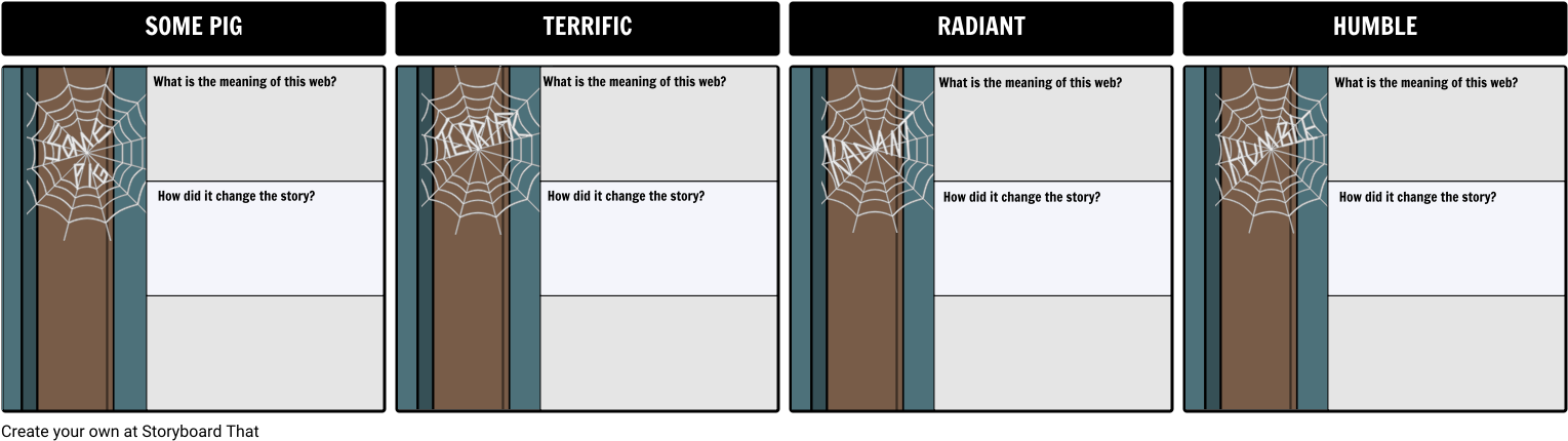 Charlotte's Web - Webs (1548x447), Png Download