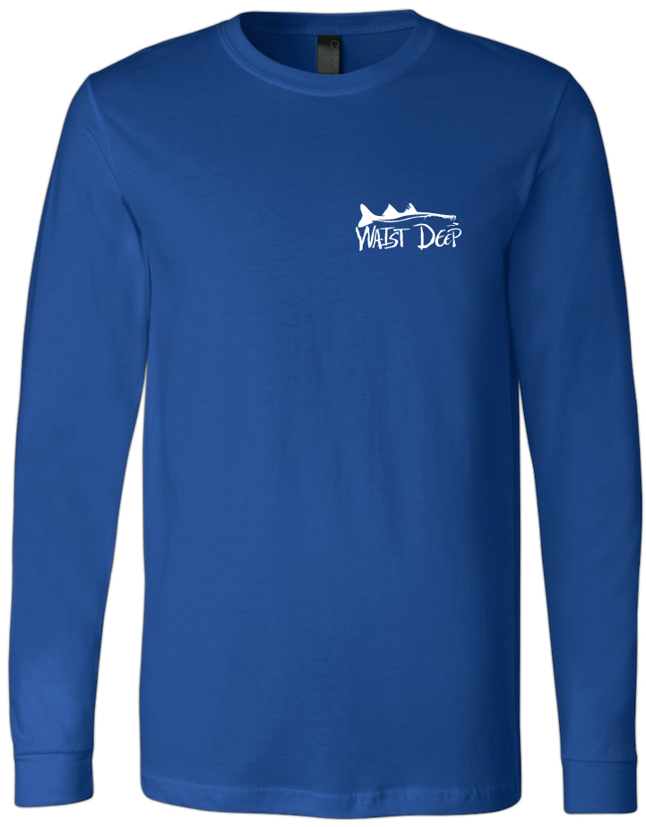 Snook / Canvas Relax Fit Long Sleeve / White Design (1000x1000), Png Download