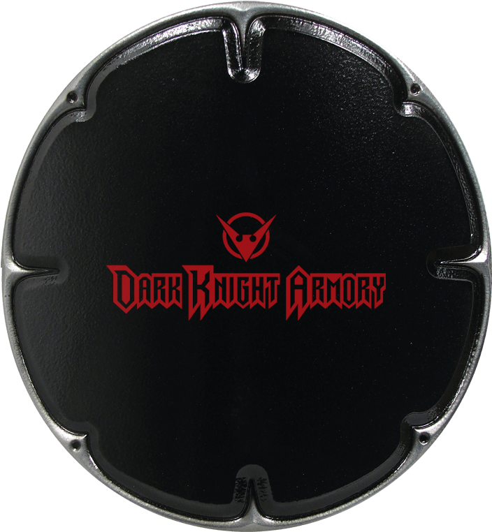 Black And Silver Chaos Skirmisher Larp Shield (761x761), Png Download