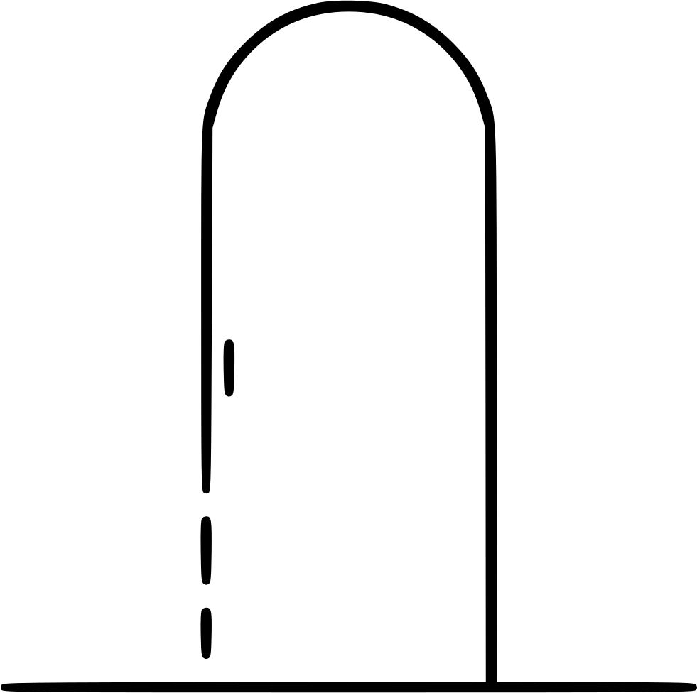 Closed Door - (981x976), Png Download