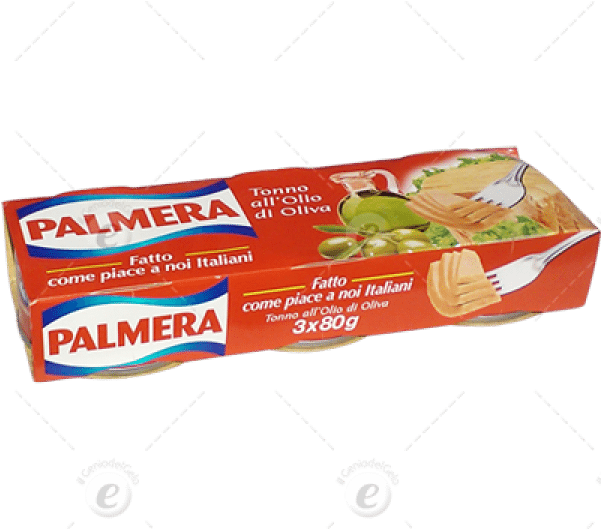 Palmera Tonno 80g (600x600), Png Download