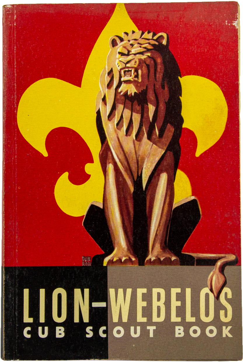 Bsoa Lion-webelos Cub Scout Book (1600x1600), Png Download