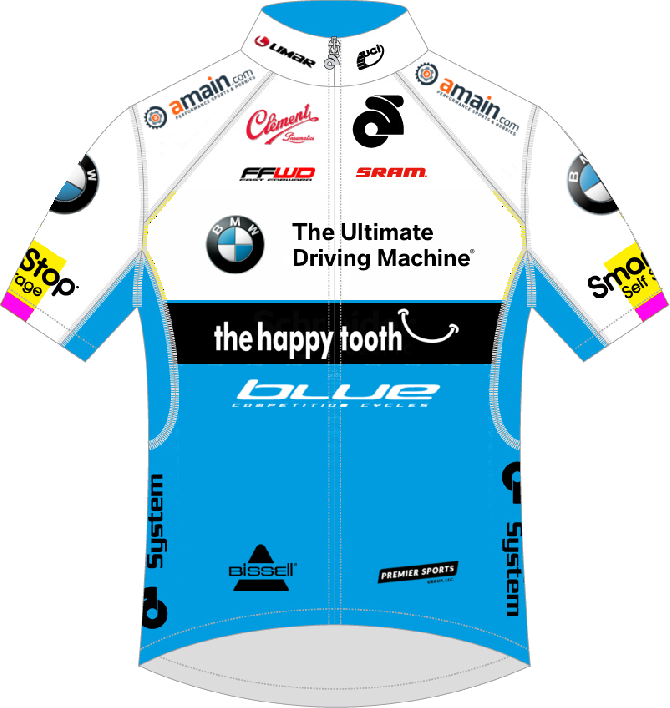 The Bmw-happy Tooth Dental 2015 Jersey (670x708), Png Download