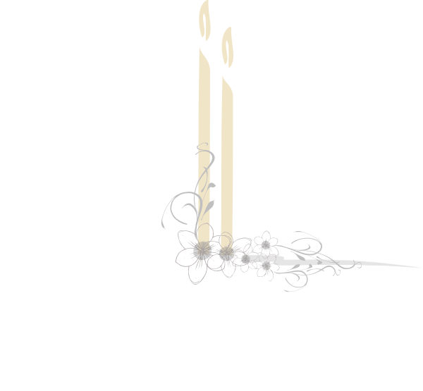 Wedding Candles Clip Art At Clker (600x555), Png Download