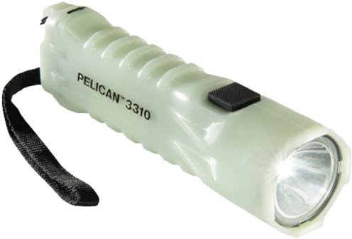Pelican 3310pl Photoluminescent Torch (500x639), Png Download