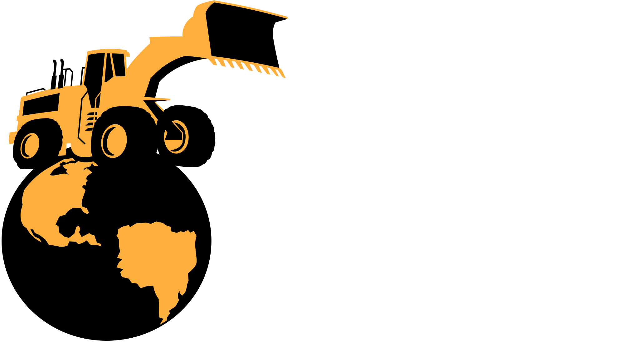 Global Construction Equipment (2068x1117), Png Download