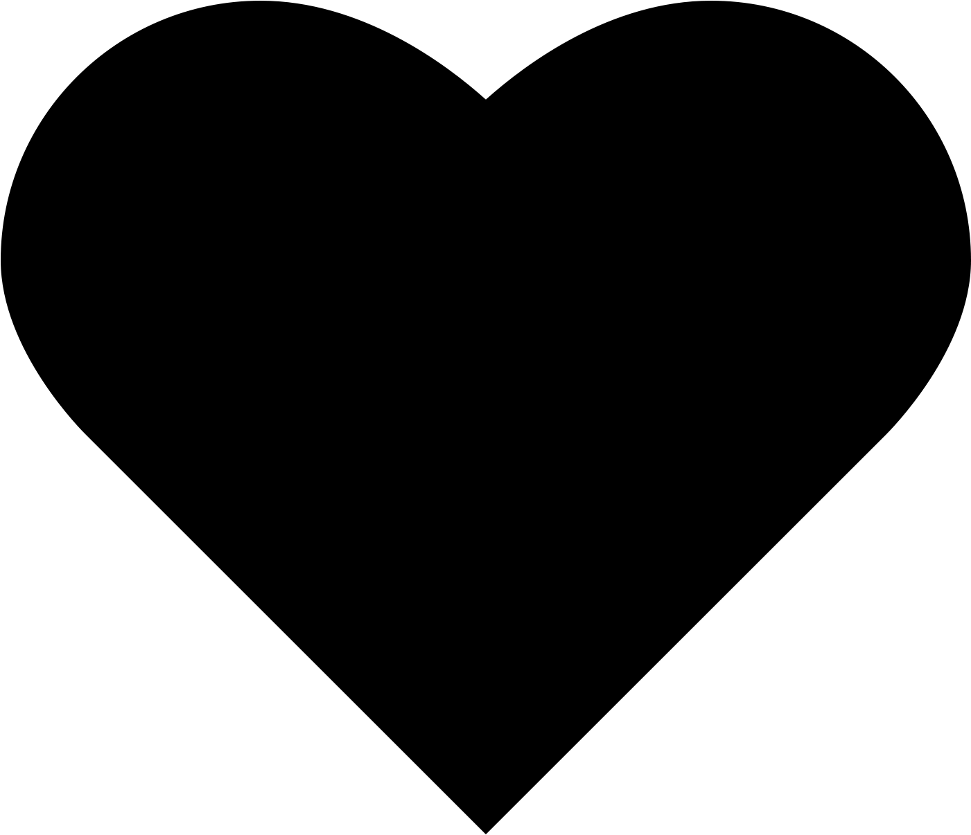 Heart Icons Cool (1600x1600), Png Download