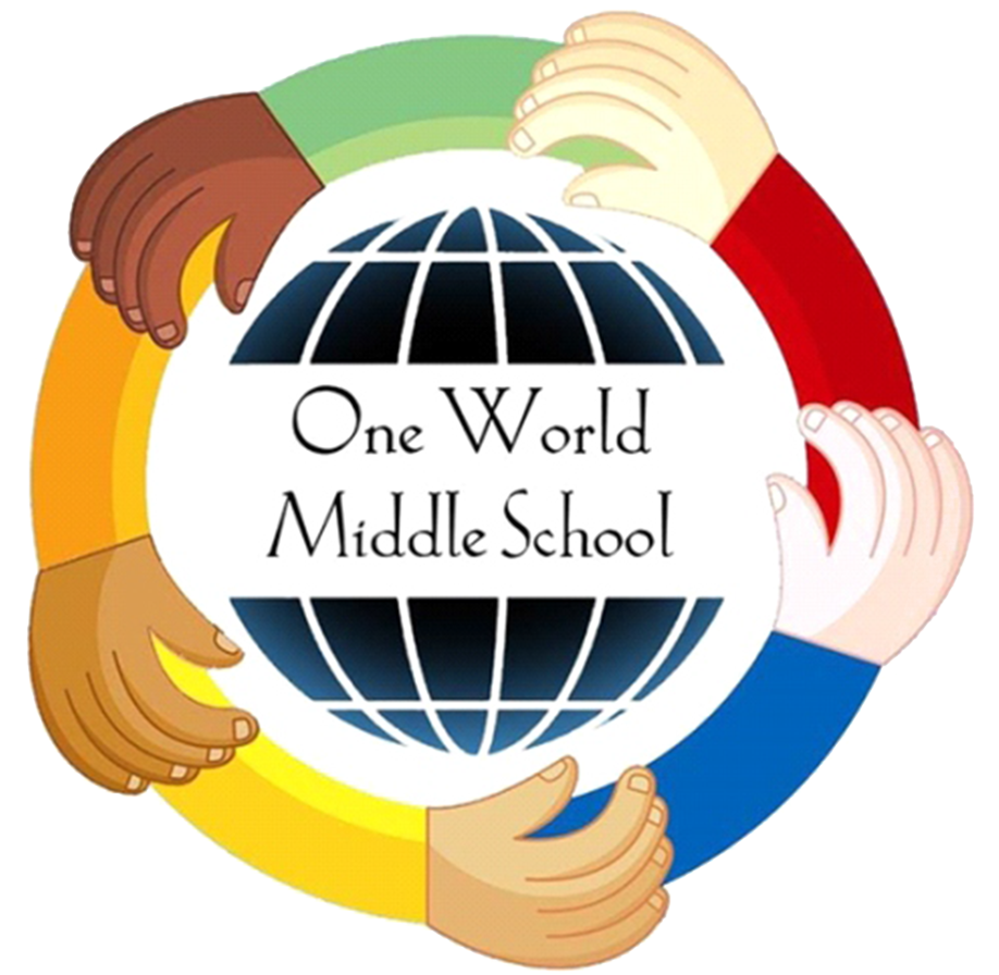 One World Middle School Logo (1000x1000), Png Download
