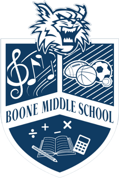 Boone Middle School (486x634), Png Download