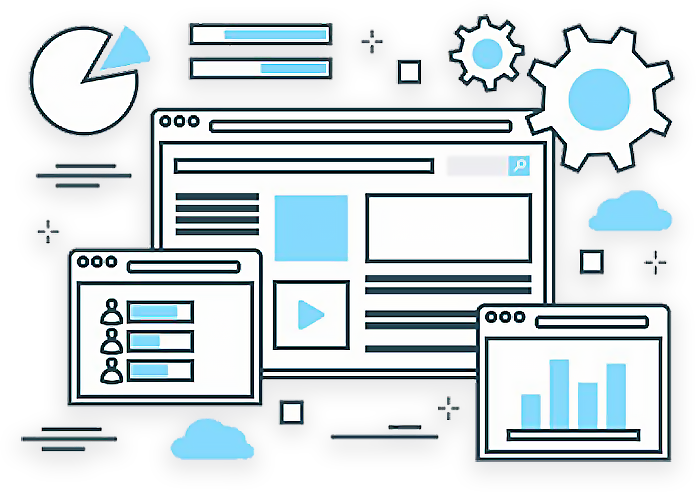 Dynaimc Website Design Company Bangalore (696x492), Png Download