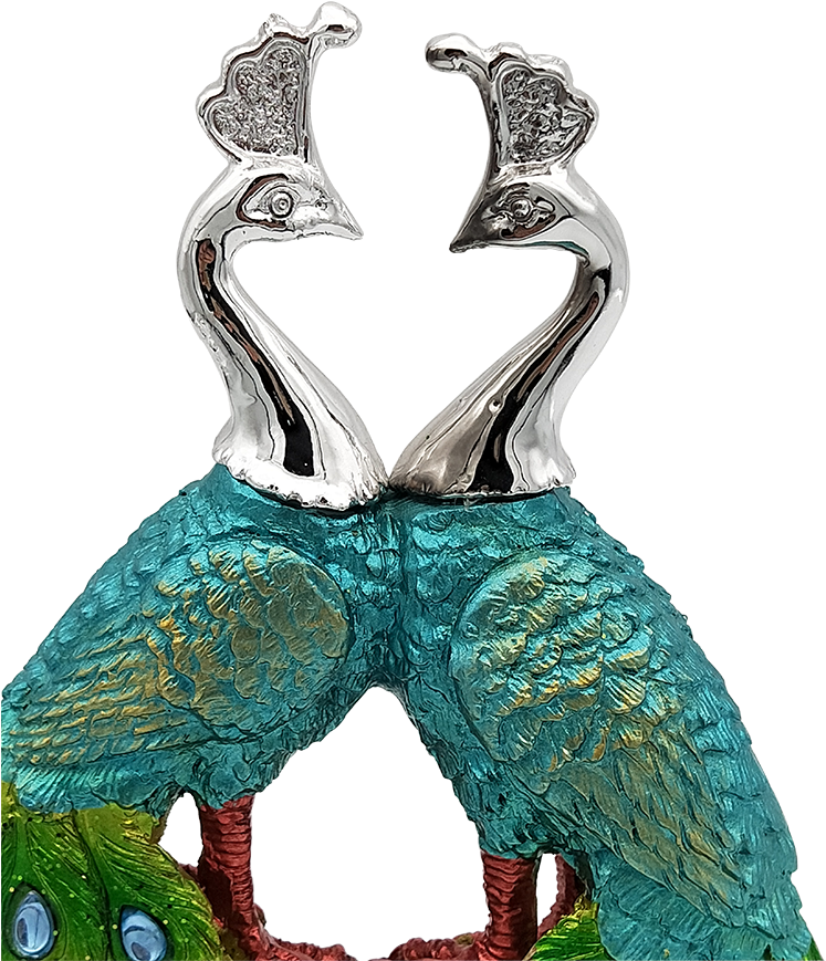 China Wedding Peacock Decoration, China Wedding Peacock (750x875), Png Download