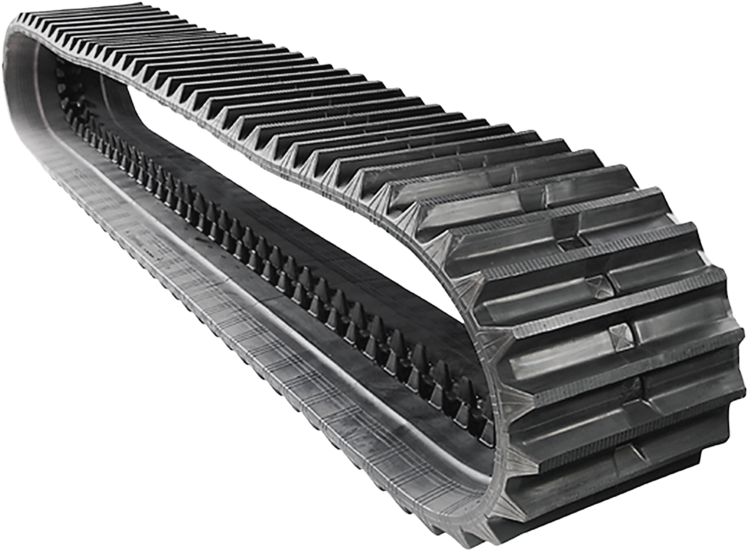 Dekk Rubber Tracks To Fit Caterpillar Ld1000 Crawler (800x594), Png Download