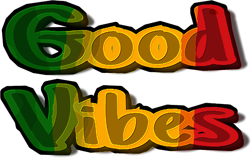 Goodvibes Rasta Reggae Colorful 3colors (1024x1024), Png Download