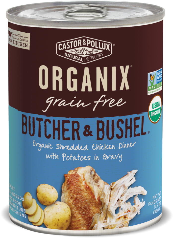 Castor And Pollux Organix Butcher And Bushel Organic (1000x1000), Png Download