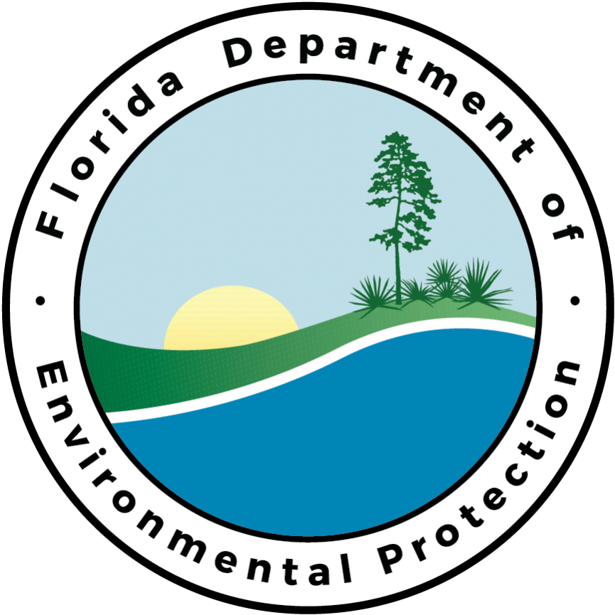Florida Department Of Environmental Protection Official (900x900), Png Download