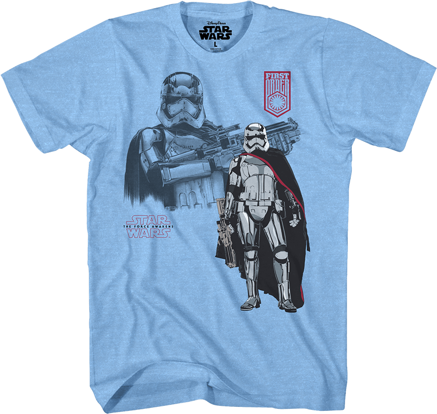 The Force Awakens Captain Phasma T Shirt (850x850), Png Download
