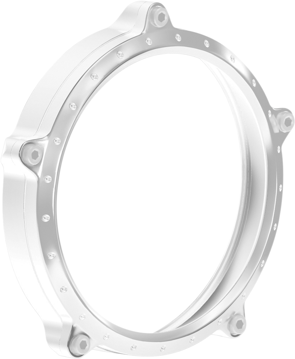 Roland Sands Chrome Tracker Headlight Bezel For Harley-davidson (1200x1200), Png Download