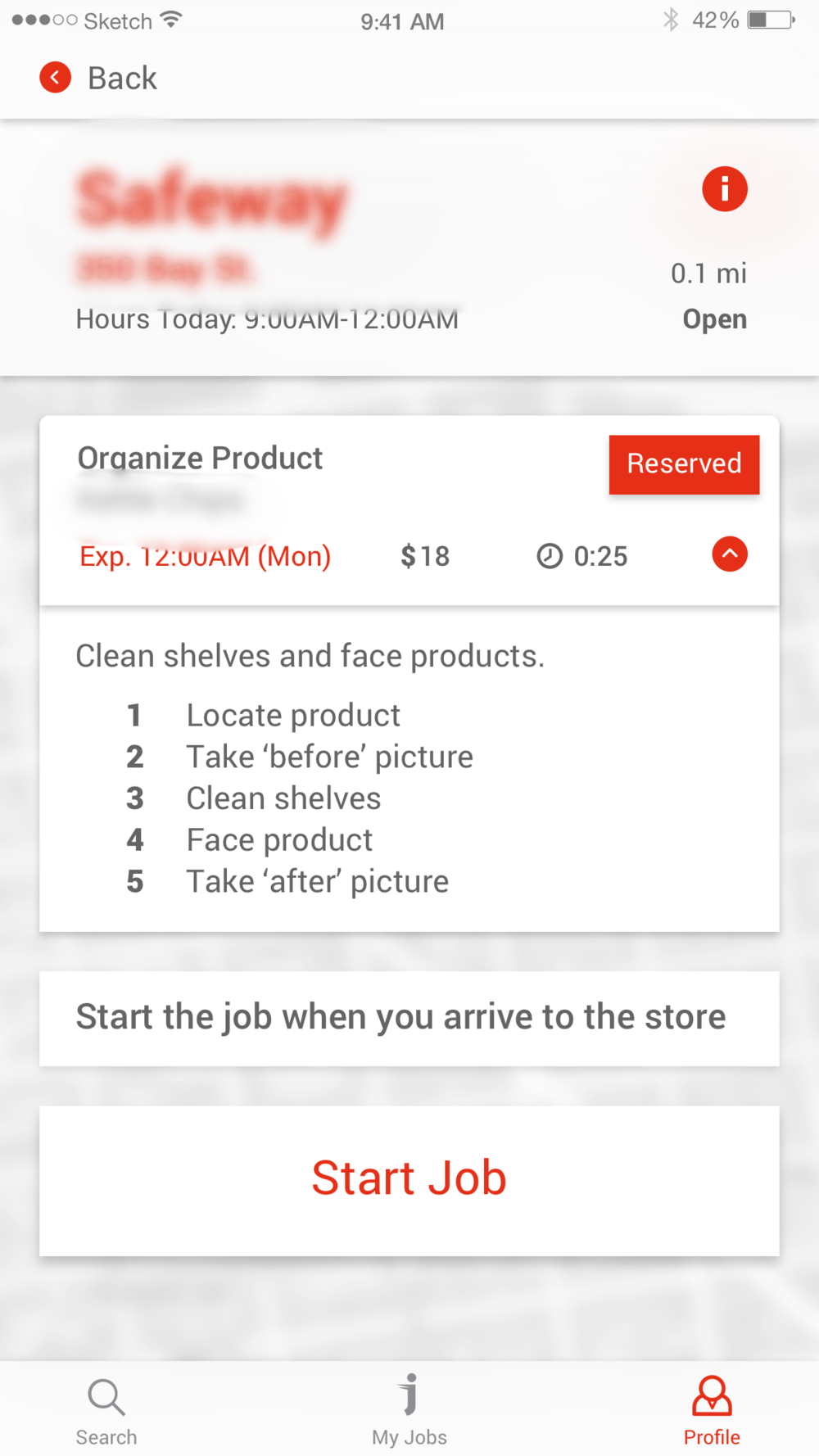 User Opens A Job Card (reserved)opt1 (1000x1778), Png Download