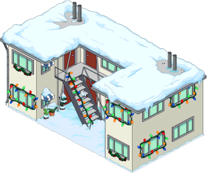Christmas Krabappel Apt (702x588), Png Download