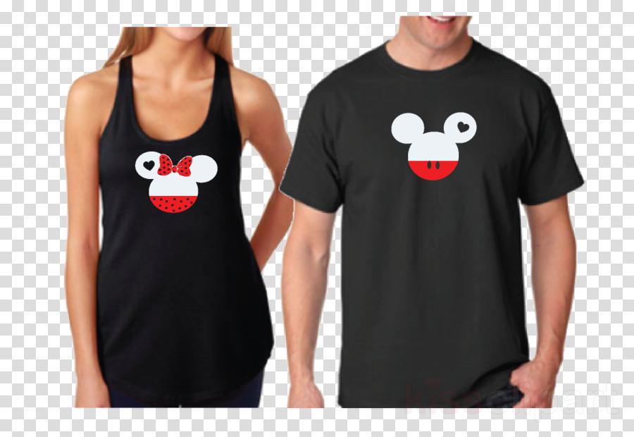 Mom And Dad Disney Shirt Clipart T-shirt Minnie Mouse (900x620), Png Download