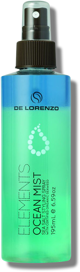 De Lorenzo Elements Ocean Mist Sea Salt Styling Spray (1000x1000), Png Download
