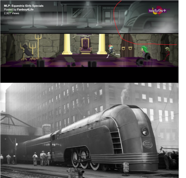 Cannon, Equestria Girls, Hudson, Locomotive, New York (960x720), Png Download