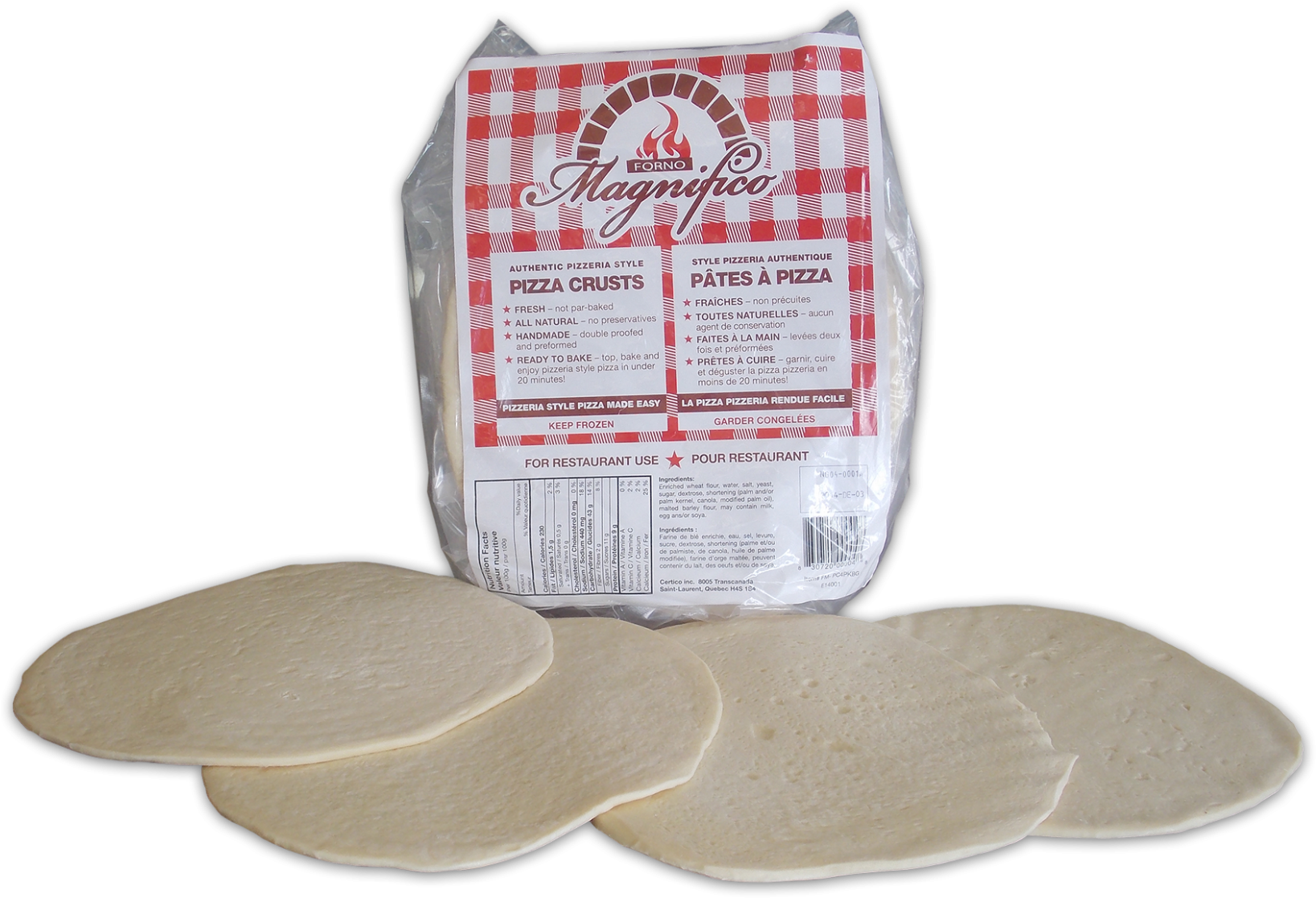 Traditional Pizza Crusts (1743x1200), Png Download