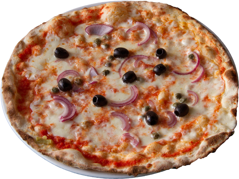 Traditional Pugliese Pizza Recipe (800x609), Png Download