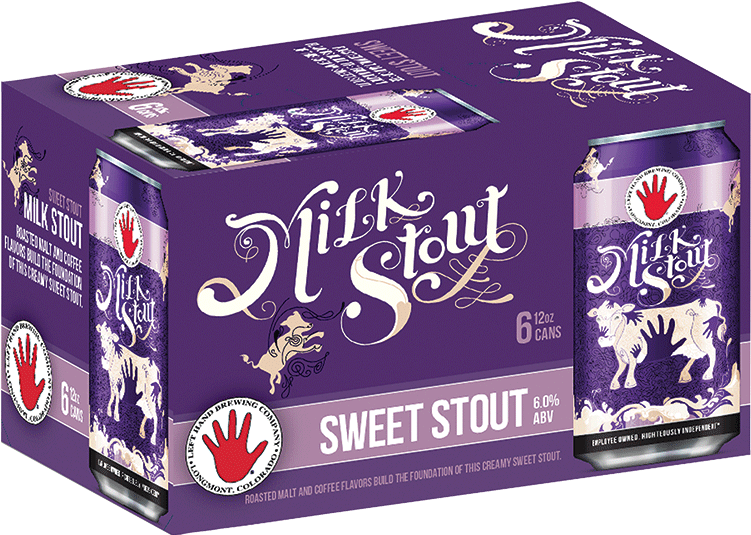 Left Hand Milk Stout (750x561), Png Download