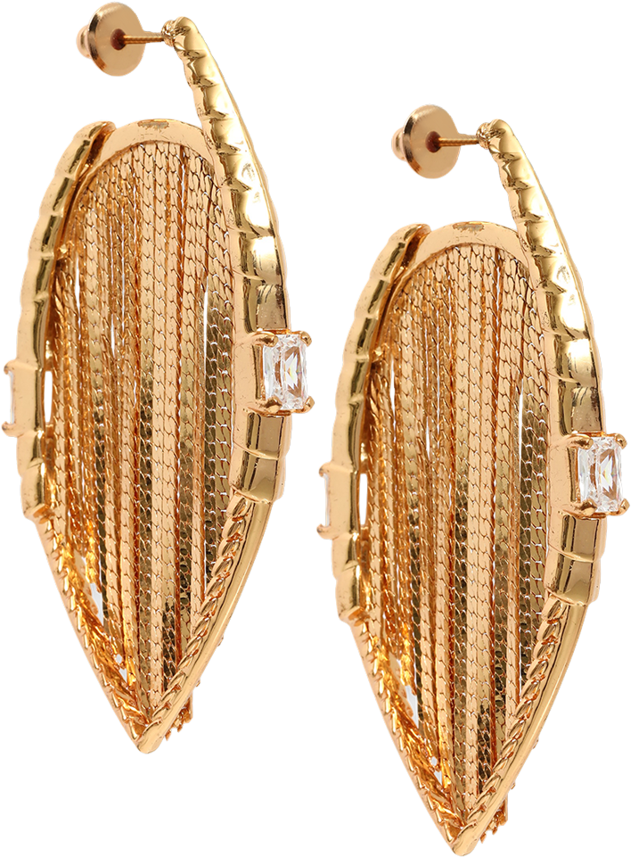 Gold Hoop Png (1000x1300), Png Download