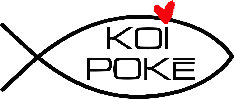 Koi Poke Scottsdale Logo Website (1000x430), Png Download