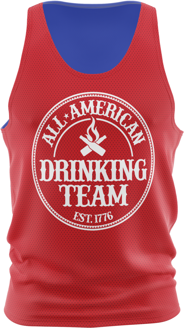 All American Jersey Tank Away Jersey (1000x1334), Png Download