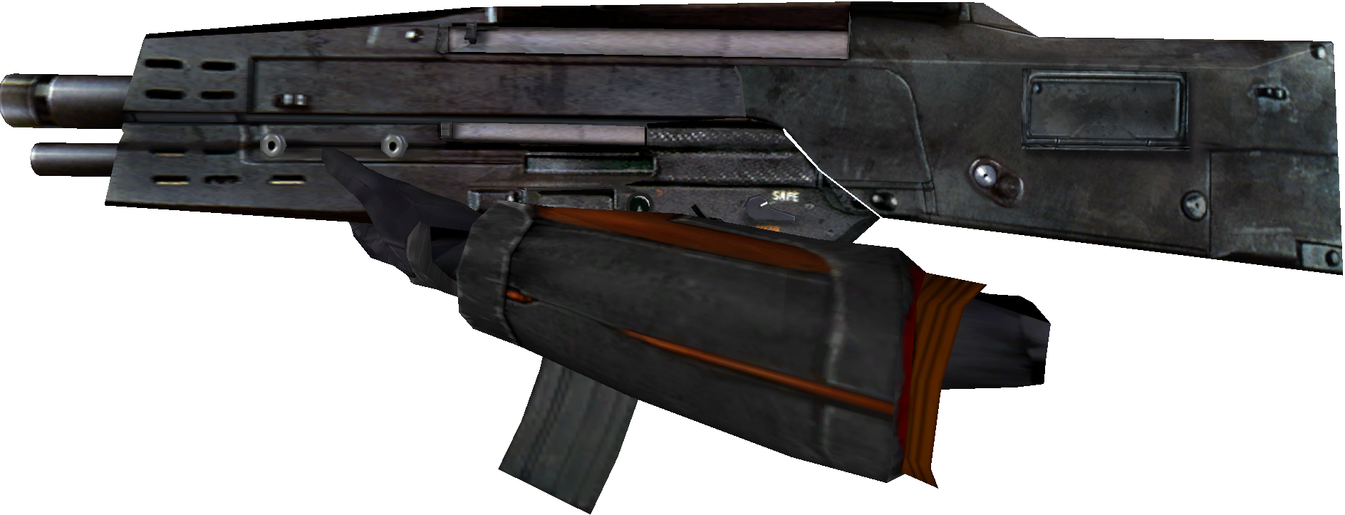 Oicw Noscope Viewmdl Side (1888x723), Png Download