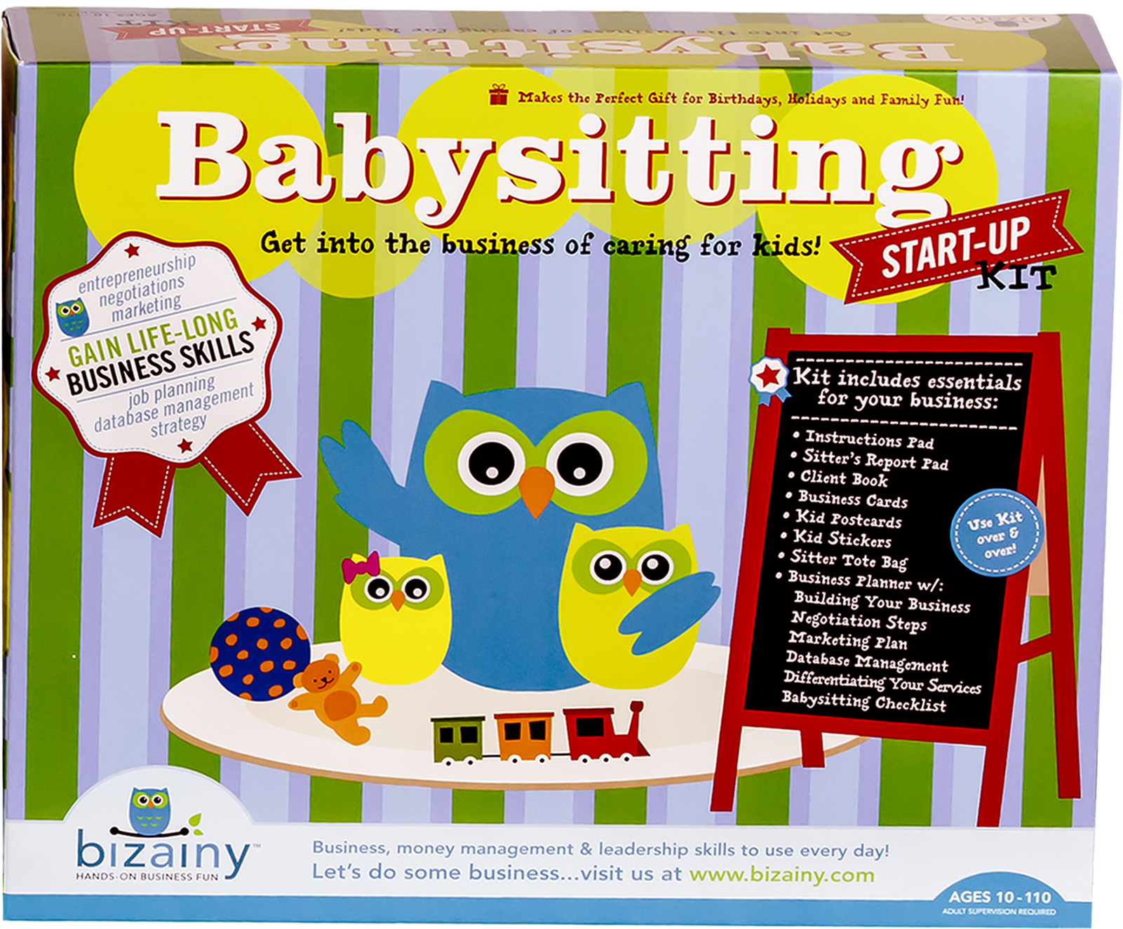 Babysitting Start-up Kit (1719x1561), Png Download